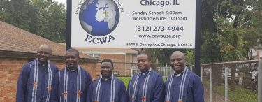 Ordination of ECWA Ministers held at ECWA Chicago, Sept. 2019